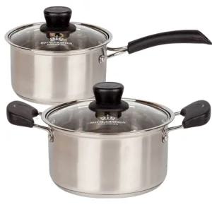 예작마루 인덕션냄비 3중바닥 냄비세트 양수 편수 전골 스텐 라면기