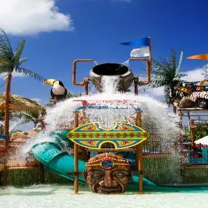 [성인2+아동2 가족전용][저녁출발] 사이판 5일 #월드리조트 #최대워터파크 #슈페리어 #골드카드 #레이트체크아웃 #자유여행