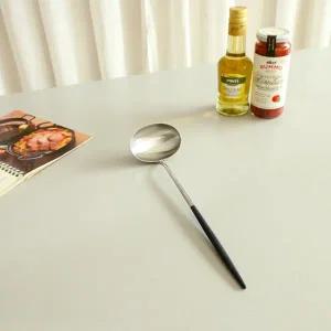 [큐티폴][정가 108,000원]큐티폴고아 블랙실버 스프 국자