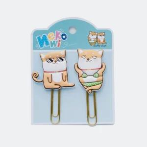 북클립 (50375) 책갈피크립 시바견 2입