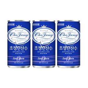 초정탄산수 플레인 190ml/ 40캔