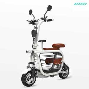 미니 전기 스쿠터 핑크 전동 오토바이 차 여성 바이크