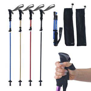 [NS홈쇼핑]디유 1+1 초경량 3단 접이식 등산스틱 듀랄루민 등산용품 지팡이_전용가방 포함..