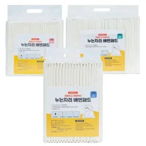 누는자리 배변패드 강아지 애견패드 소형 중형 대형 모음전(18g~80g)