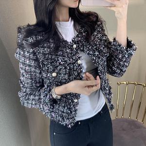 [미나그램] 아울 트위드 자켓