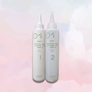 아모스 시스테인펌(퍼머제+중화제) 1개 손상모펌