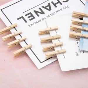 사진 메모걸이 나무집게 100p세트(4.5cm)/엽서집게/메모지집게/사진집게/다용도만능집게/즉석사진나무집게