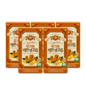 홀베리 그대로 짜낸 유기농 레몬생강즙 15g x 14포 X 5박스 I