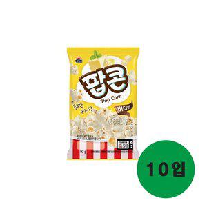 [사조] 로하이팝콘 버터맛 80g 10개