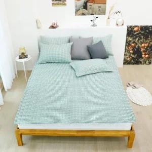 아트박스 이노르노 러블리체크 세미 마이크로 침구 카페트 겸 패드 SS