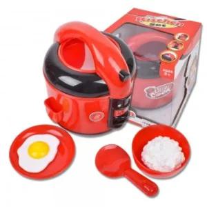 멜로디 밥솥 놀이 빨강 5541/소꿉/역할/소꼽/유아/주방/장난감/요리/부엌/자르기/완구/과일/밥통