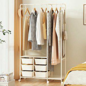 [기타][오송] 이동식 다기능 멀티 행거 블랙