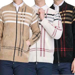 남자 니트 가디건 간절기 점퍼 남성 봄 가을 실내 잠바 아크릴 회사