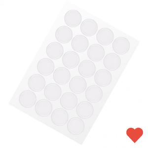 스티커 투명 원형 에폭시 만들기 40mm