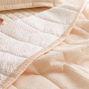 [KGPQWHLB_4A]샤르베 침구 누빔이불 Q 베이비핑크