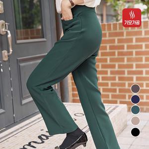 국산 겨울 부츠컷 여성기모바지 편한 허리밴딩 빅사이즈 팬츠 66 77 88 99 엄마 선물