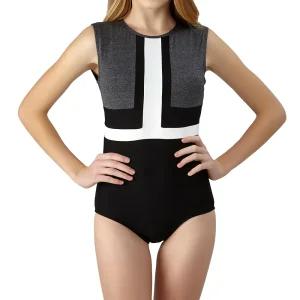 일리카이 여성용 멜란지 원피스 수영복