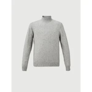 [롯데백화점]트레몰로 [트레몰로] 워셔블 솔리드 반폴라 니트 TRNBH4Z9101