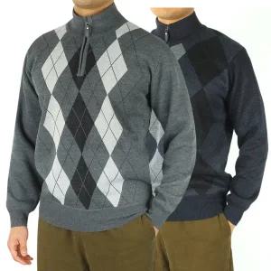 [인코디아웃도어]겨울 남성 방한 보아털 니트 기모 티셔츠 TWBT-601