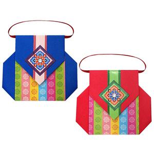 [대도지물]문양복주머니(5ea)종이접기패키지