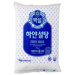 백설 하얀설탕 1kg 1개