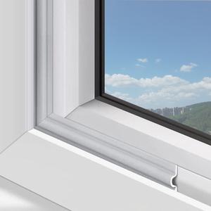 MIZZANG 접착식 창문틈새막이 실링스트립 문풍지 10M 2개 외풍차단 바람막이 난방비절약 창틀막이