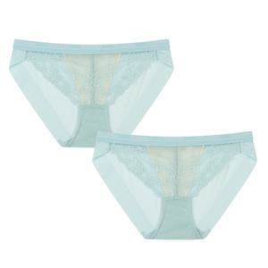 [Wonderbra] 플로럴 부스트 팬티 1+1 라이트블루 WBWPT4M47_2