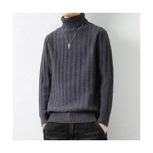 EAMT 남자 폴라 니트 티셔츠 검정 추동 블랙 스웨터 목티 터들넥 힛템