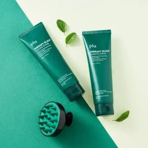 [각질/유분/비듬 개선] 플루 테라피 두피 스케일링 스크럽 200g 2개 (+두피브러쉬)