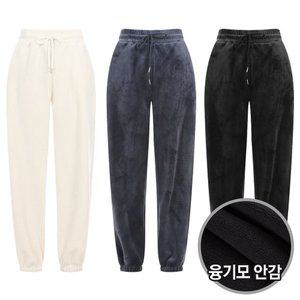 [샵앤SHOP][샵앤] 여성 방한 융 기모 허리밴딩 트레이닝 조거 팬츠 WNW-WPT-20214