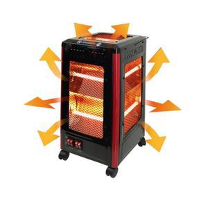 스토브 이동식 바퀴형 사각 전기히터 난로 창고 야외 실내 실외