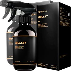 더클래스 불렛 차량용 초고속 유리막 코팅제 300ml 2개