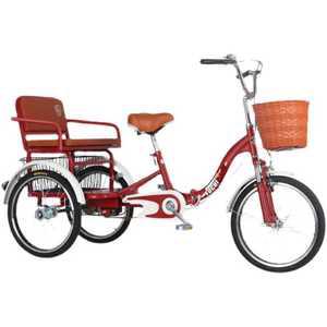 성인 세발자전거 삼륜 바구니 접이식 어르신 노인