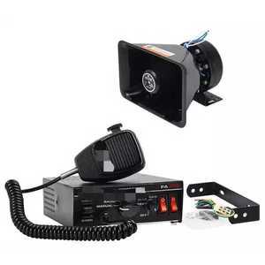 중장비 사이렌 앰프 스피커 12v 24v 차량용 렉카