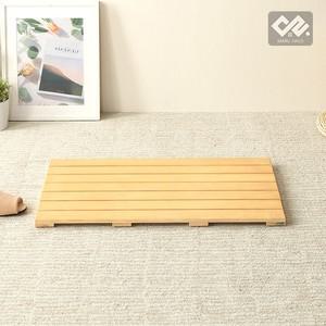 가든 원목 사각형 (860x500) 현관발판 베란다 화장실발판 욕실매트