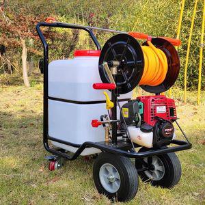 소형 카트 고압분무기 살수기 동력 살포기 엔진 농약 전동