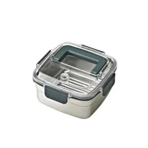 글라스락 셰프토프 클린숨 스텐밀폐용기 핸디 1600ml