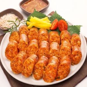 [미트타임] 명가 찰기가득 대찬 김치순대 400g+내장모듬180g