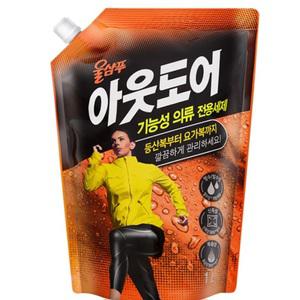 애경 울샴푸 아웃도어 1L 중성세제 울샴푸다운워시