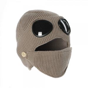 제이앤 겨울 마스크 보온 고글 비니모자(베이지)