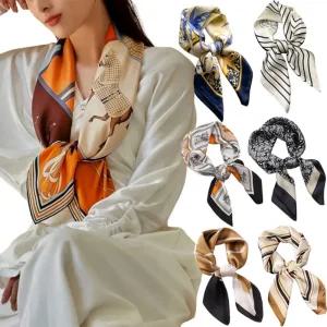 327 여성 쁘띠 사각 패션 스카프