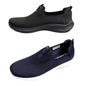 월드컵 남자 슬립온 운동화 남성 봄 여름 매쉬 끈없는 경량 신발 발이 편한