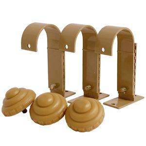 2단 알미늄 커튼켓 K-354 운 35mm 길이조절 커튼 켓 봉 부속 부자재 봉고정 봉세트