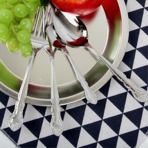 유럽풍 문양 클래식 디저트 스푼/포크 디저트수저 숟가락 밥수저 디자인이예쁜