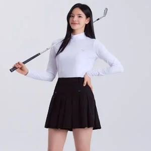 여자 다운블로우 클래식 스포츠 쿨링 골프 이너티셔츠-WFGNKVA