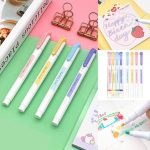 심플라이프 트윙클 형광펜 (4색 2세트) 반짝이펜 다꾸 라이너 마일드 글리터 펄 데코펜