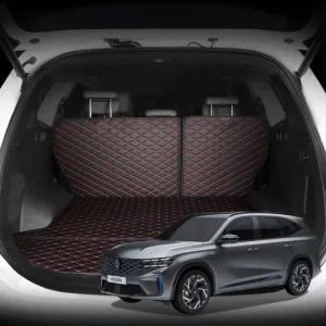 Brov 르노삼성 그랑콜레오스 퀼팅패턴 트렁크매트 자동차 차박 바닥+등받이 suv 세트