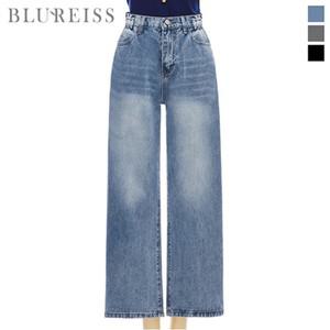 [블루레이스] 사이드밴딩데님와이드팬츠_B5S1PT7011