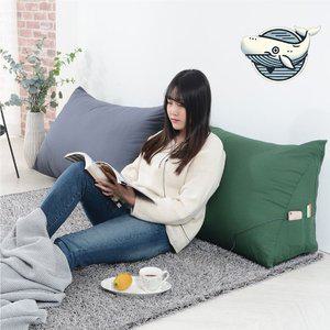 대형 편안한 삼각쿠션 소파 등받이 베개 휴식용 (WFGUM3G)