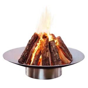 불멍 고기 화로 대형 캠프파이어 테이블 파티 난로 화로대 원형 야외 글램핑 소형 드럼통